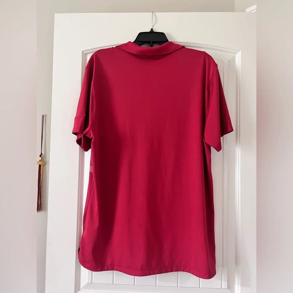 Nike Dry Men's Size‎ Large Dri-Fit Golf Polo Shirt Red Standard Fit CI7903 609